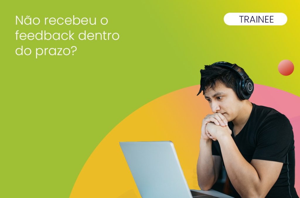 homem jovem com expressão preocupada e aflito aguardando o feedback do processo