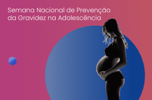 mulher jovem grávida com expressão de preocupação